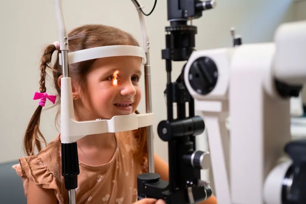 medium shot girl getting her eyes checked 1 laser vision correction