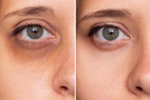 Plasma Eye lift before and after