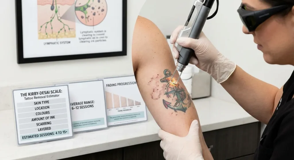 How Many Sessions to Remove Tattoo