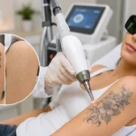 Best tattoo removal near me with advanced laser treatment on arm tattoo