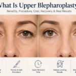 what is upper blepharoplasty before and after eyelid surgery results