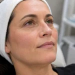 real under eye wrinkles patient clinic consultation