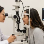 Primary eye care examination at Lee Vision in Flushing Queens NY