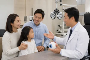 Family vision care consultation in Queens NYC