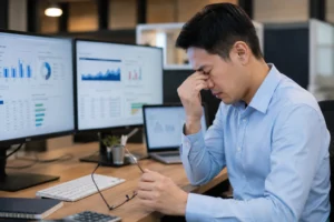 Digital eye strain affecting working adults