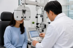 ChatGPT Image Jul 19 2026 01 06 05 AM Advanced eyesight test machine used during a complete vision assessment