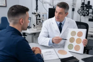 ChatGPT Image Jul 24 2026 02 58 22 AM FAA Color Vision Test consultation with a board-certified ophthalmologist.