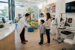 ChatGPT Image Jul 25 2026 04 18 26 AM Modern pediatric eye care clinic in Flushing Queens New York