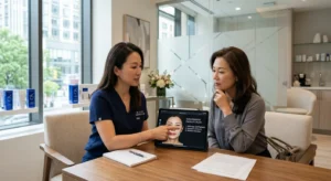 Personalized non invasive facelift treatment planning
