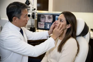 Under eye bags laser treatment consultation in Flushing Queens NYC 