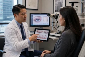 ChatGPT Image Aug 14 2026 06 23 00 AM Prescription eyelash growth serum consultation in Flushing Queens