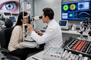 ChatGPT Image Aug 7 2026 11 25 08 PM 1 Modern contact lens fitting using advanced diagnostic technology